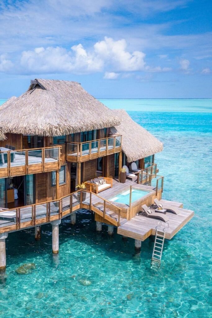 these resorts in bora bora aren’t just… these resorts in bora bora aren’t just…
