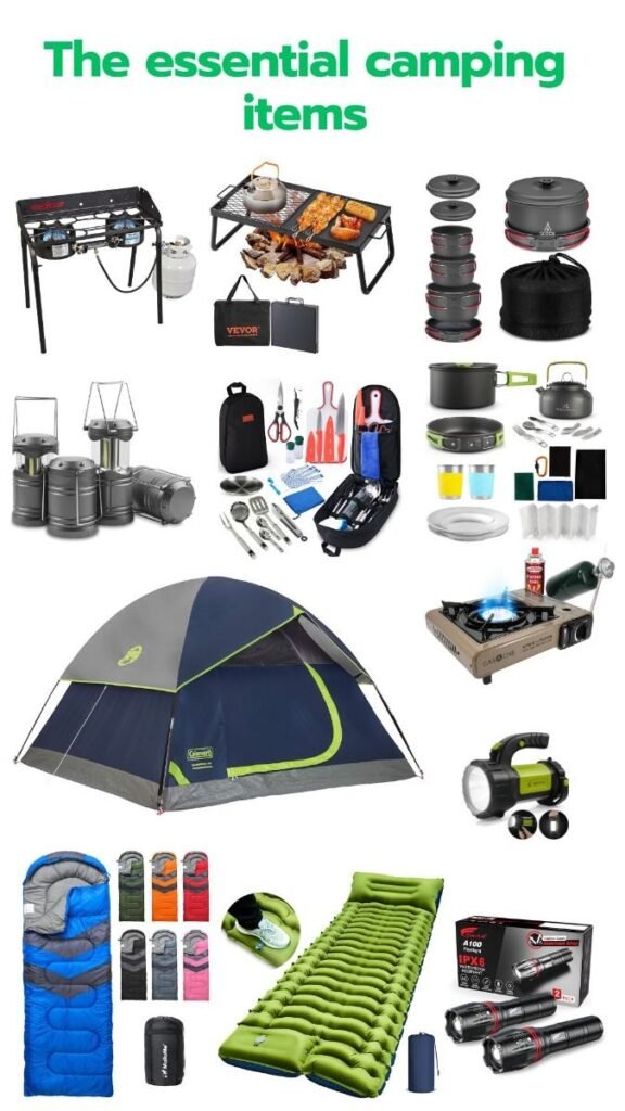 camping gear
