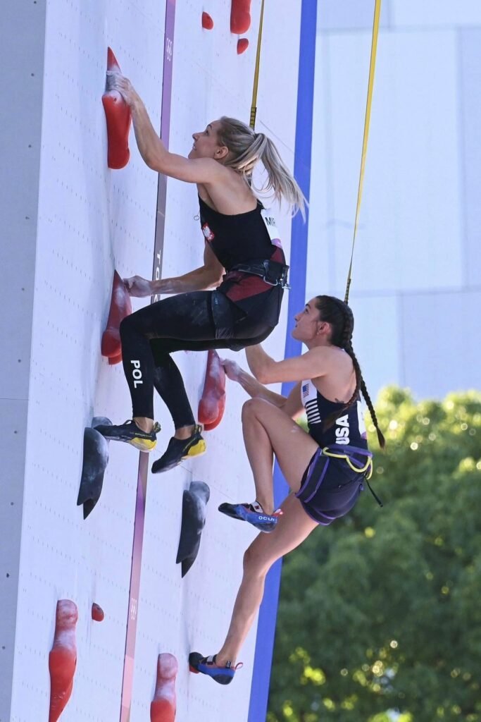 sports climbing combined Olympics