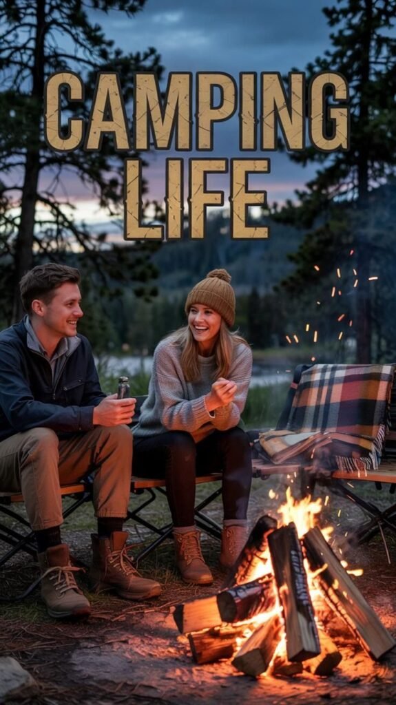 family camping travel